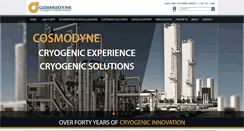 Desktop Screenshot of cosmodyne.com