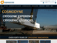 Tablet Screenshot of cosmodyne.com